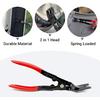 4Pcs Auto Clip Pliers Set Fastener Remover Trim Rivet Removal Tool Kit For Car Door Panel Dashboard