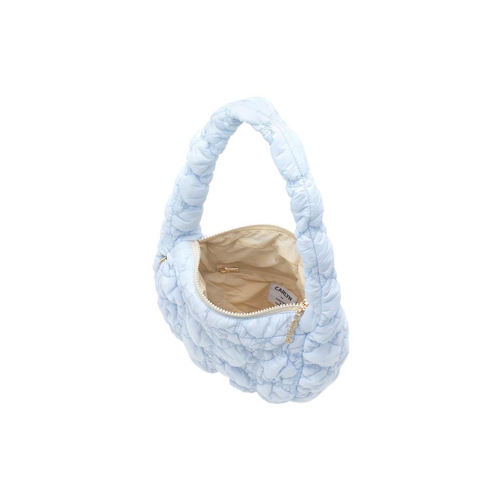 New CARLYN Nylon Cloud Bag, Handbag, Shoulder Bag Women's Blue H71307020U