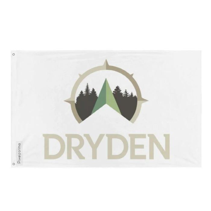 Drapeau - Dryd - 96 x 144 cm - Polyester - Impression recto/verso - Œillets en fer