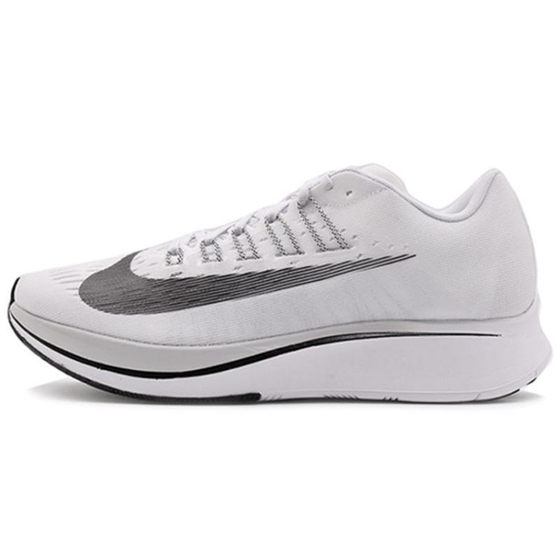Nike Zoom Fly White Pure Platinum Black Sneakers Casual 880848-100