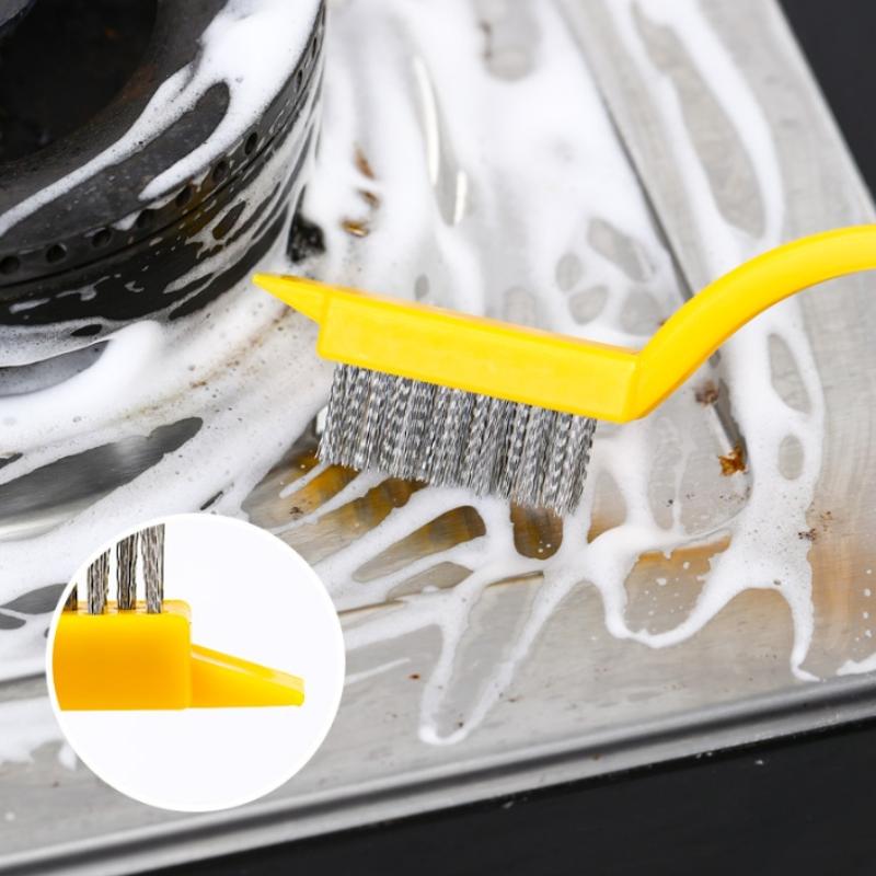 Crevice Cleaning Tool Cleaning Brush Set Multifunctional Kitchen Scrubber Deep Cleaning Supplies Kitchen Brush Stove Top Scraper