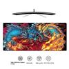 Tapis de Souris Gaming Large Dragon Japonais XXL Tapis de Souris Gamer Clavier Sur la Table Tapis de Bureau Vitesse Anime 60*30cm Tapis de Souris