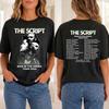 Camiseta The Script, Camiseta Man In The Arena Tour 2026, Unissex para Adultos e Crianças