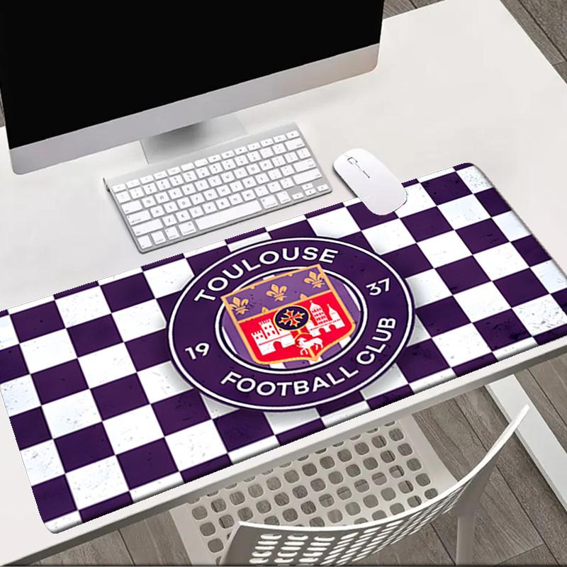 Toul-ouse Crest Design Mouse pad Office Desk Mat, Gaming Mouse Pad Mousepad, keyboard pad,Heavy-Duty Non-Slip Rubber Backing, Gift