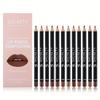 SHCOETY 12-Piece Lip Liner Set Long-Lasting Matte Lip Definers for All Skin Types Perfect for Professional Makeup