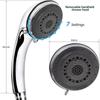 Adjustable Shower Head Multifunction Bathroom Accessories Easy to Use Bathroom Fixture  Home