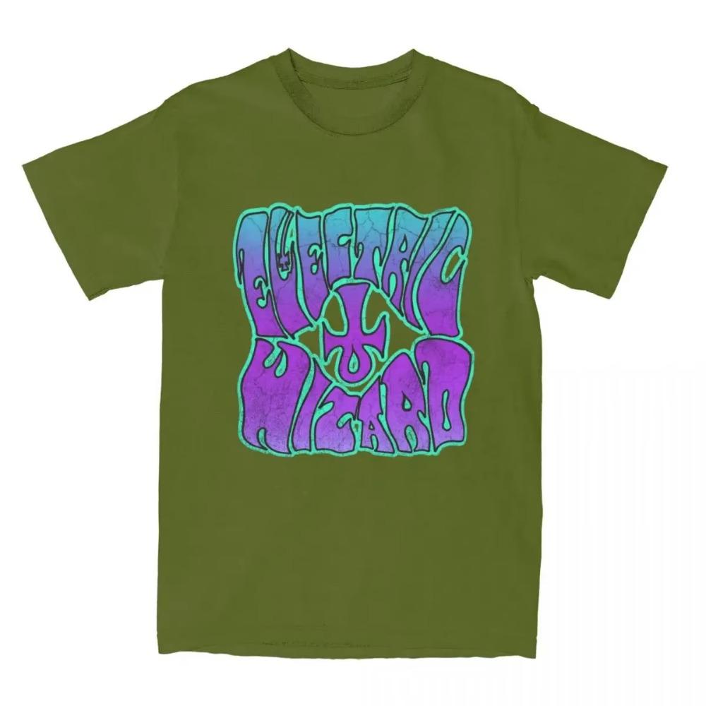 Electric Wizard Band Logo Men Women T Shirts Apparel Awesome Tees T-Shirt  Unique Clothing