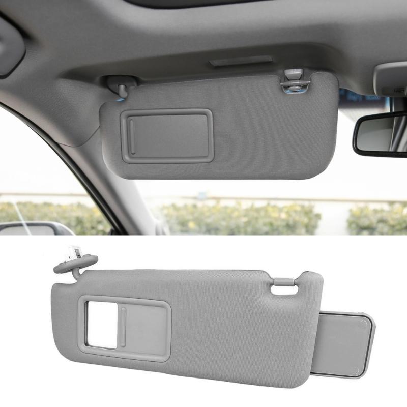 Professional Sun Visors Driver/Passenger Side Sunvisor with Vanity Mirror Auto Accessories 7432033F50B0 Quick Fixing
