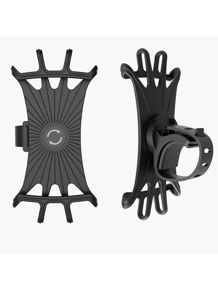 

Силиконовый держатель для телефона на велосипед, фиксированный, с вращением на 360 градусов, для мотоцикла, для iPhone, Samsung, Xiaomi, для навигации во время езды на открытом воздухе