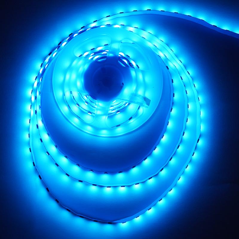 5050 LED Light Strip, 30 LEDs/m, Colorful Chasing, 5V Remote Control, Audio Reactive, Decorative, Cuttable