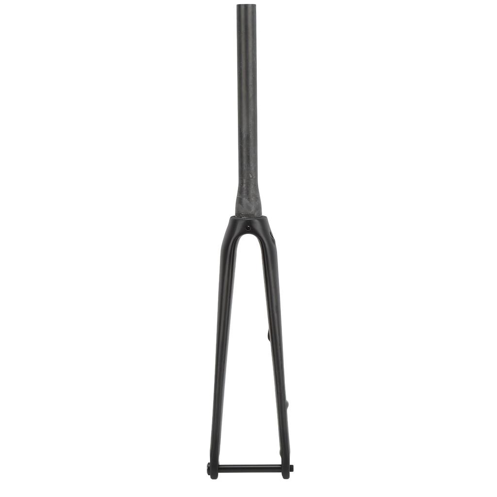 Garfo Dianteiro de Bicicleta Full Carbon para Estrada com Tubo Cônico e Eixo de Barril para Freio a Disco