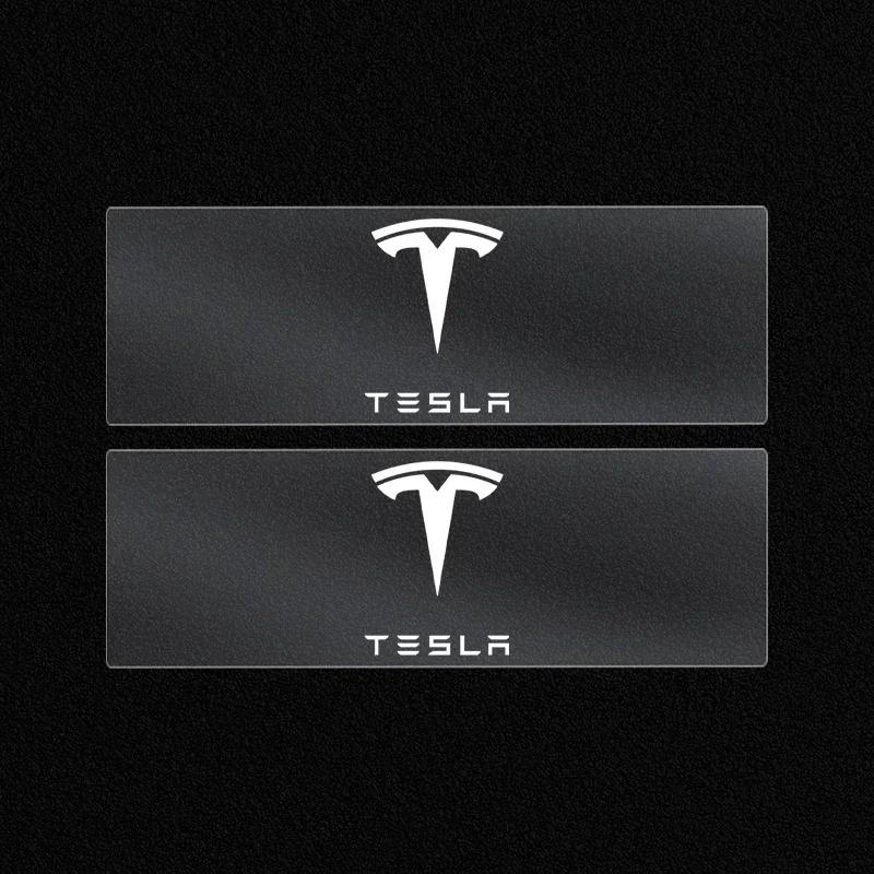 1/2/5/10pcs Car Interior Dekoration Stickers Badges Auto Styling For Tesla Model 3 Y S X 2021 Roadster Cybertruck Juguete