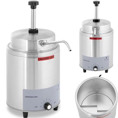 Electric Sauce Warmer with Pump Dispenser 33 L 550 W