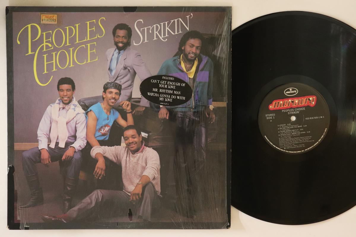 

LP Record PEOPLE S CHOICE - Strikin 8189251M1 MERCURY 1984 US Soul/Funk Used