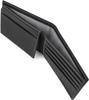 Day Timberland Cloudy Bifold No Coin Genuine Free Size Valentine's Gift Men's Wallet, Slim, Lightweight, Purse, Leather, Black,