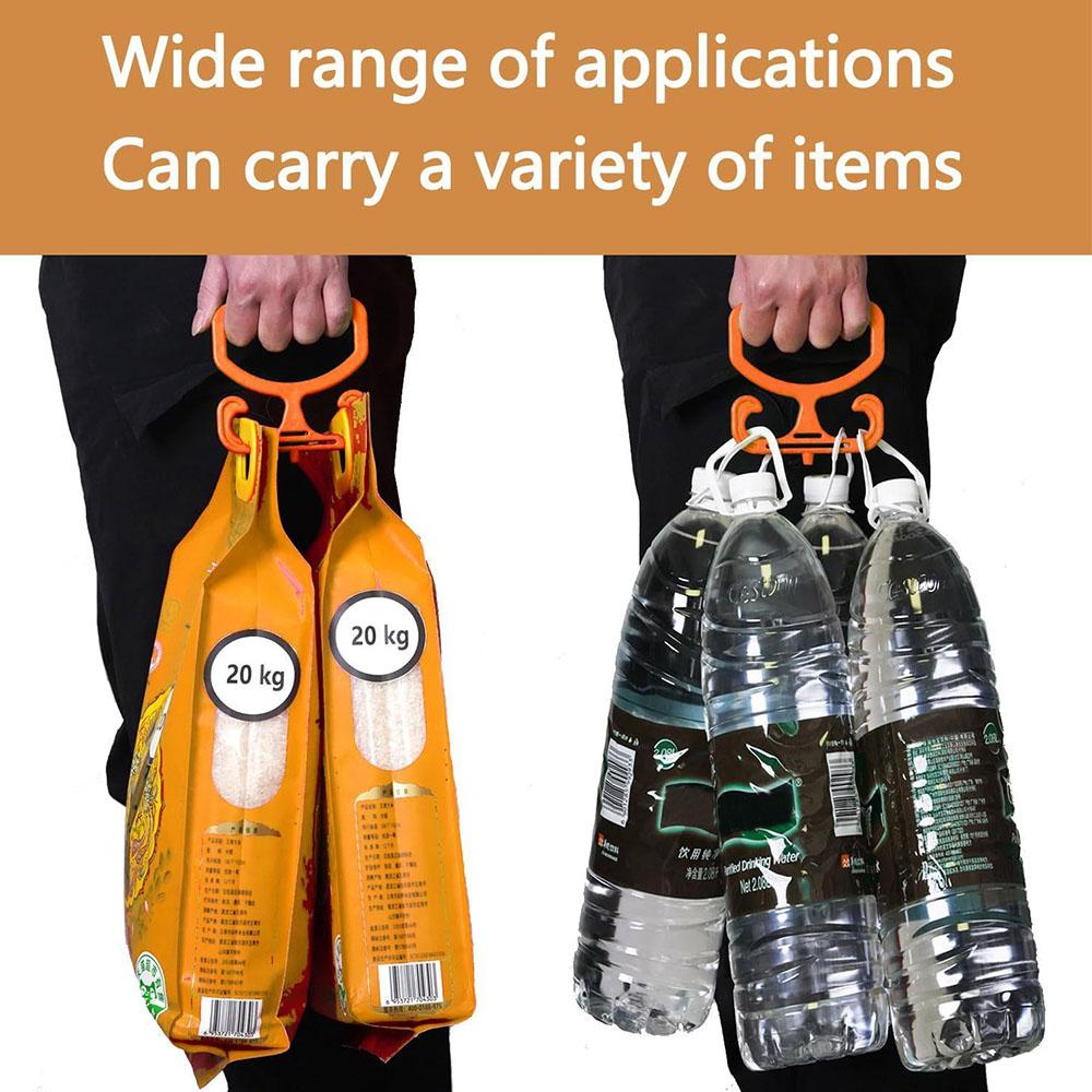 2Pcs Grocery Bag Carrier For Plastic Bags, Comfortable Grip To Carry Bags