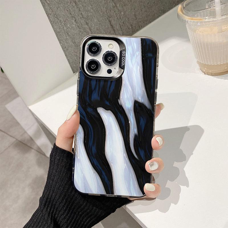 Marble Pattern for IPhone 16 Promax Phone Case for Apple 15 Sets