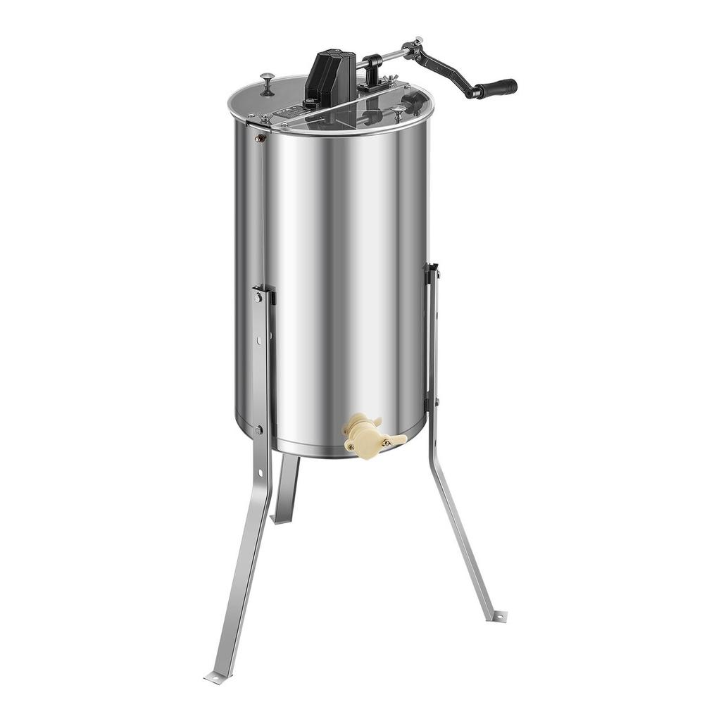 Manual Honey Extractor 2 Frame Honey Spinner Beekeeping Stainless Steel