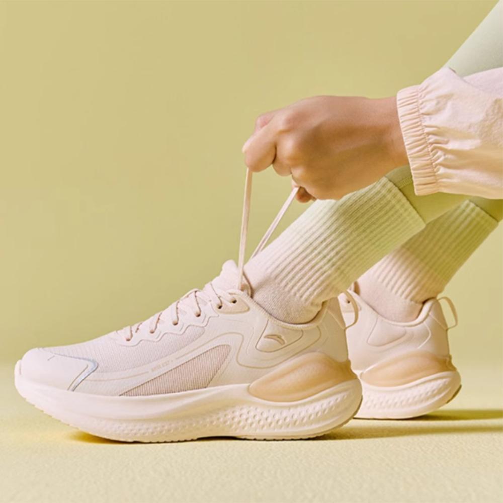 Anta Running Series Cloud Bounce C37 Simple Comfortable Shock Absorption Non-Slip Wear-Resistant Low-Top Sprinting Shoes Women sneaker 922535537-4