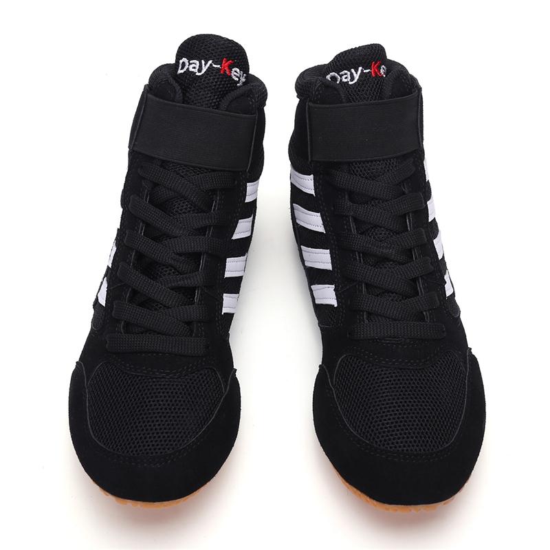 Herre Brytesko Originale Profesjonelle Boksesko Dame Pustende Vektløfting Voksne Sneakers Trening Brytestøvler