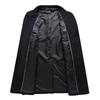 Herbst und Winter Herren Wollmantel Trenchcoat Business Casual Langer Knie Wollmantel