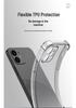 Transparent Soft Shell Case for iPhone 13, 14, 15, 16, and 17: Ultra-Thin, Anti-Fall, Four-Corner Protection