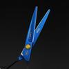 6.0 inch FM-20 half black handle blue water valley model, hair scissors, hair scissors, flat scissors, bangs scissors, tooth scissors