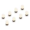 8pcs Brass ABS Sliding Glass Shower Door Rollers Runners Pulleys Bathroom Doors Hardware (27mm)