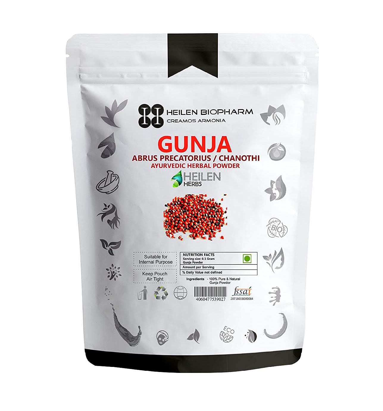 

Абрус (Четочник) молитовний (200 г), Gunja Powder, Heilen Biopharm