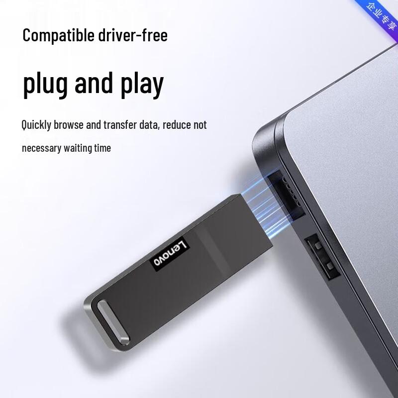 Lenovo Metalowa pamięć USB