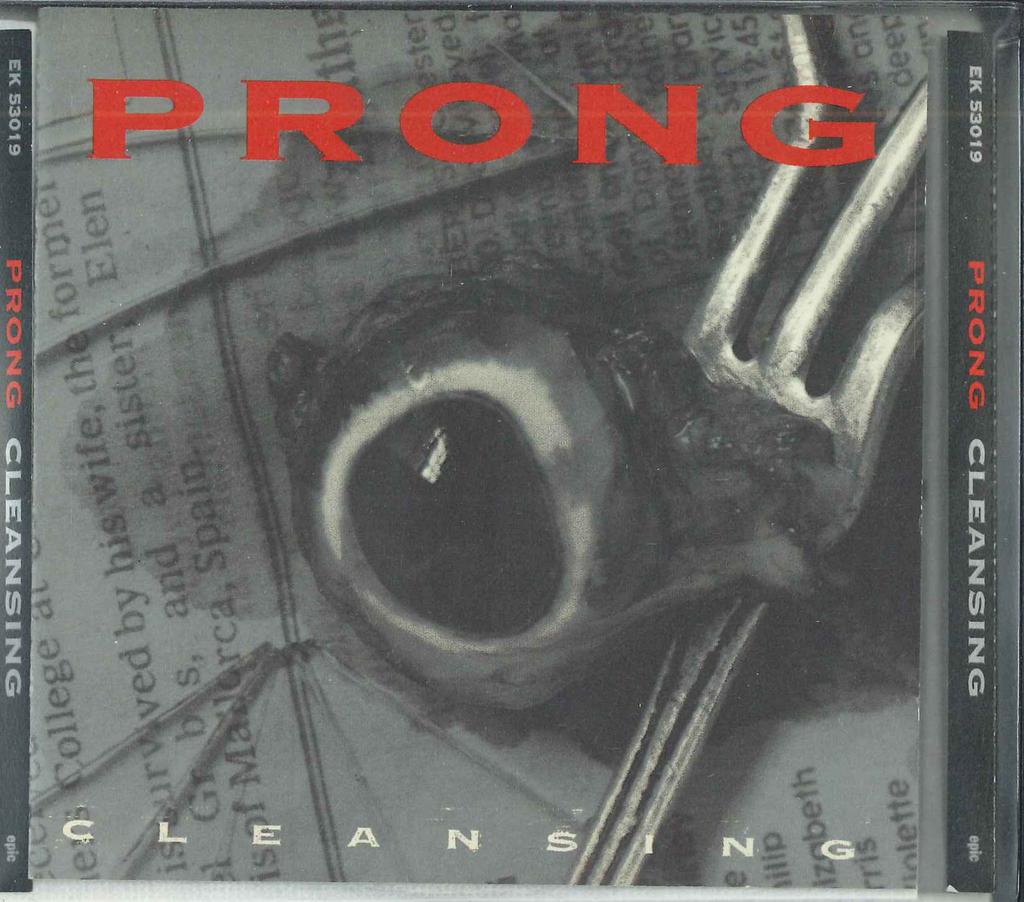 CD PRONG - Cleansing EK53019 Epic 1994 Non Japan Rock Used