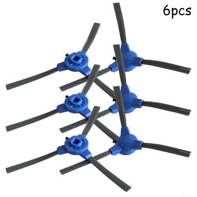 3 pares de escova lateral para peça sobressalente de aspirador de pó robótico Polaris PVCR 1226