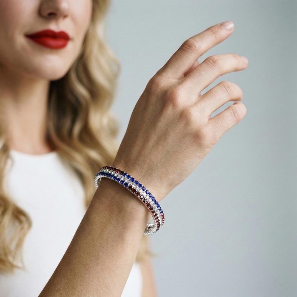 Acessórios de Pulseira Criativos e da Moda para o Dia da Independência