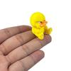 2pcs 3D Printed Angry Duck Figurine Home Decoration Gift For Kids Cartoon Yellow Duck Desktop Shelf Ornament