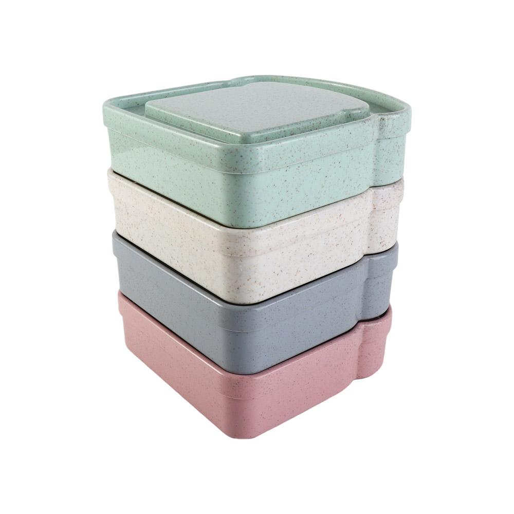 Use Easy Clean Lunch Box With Lid Bread Container Toast Box Sandwich Storage Case Dessert Container