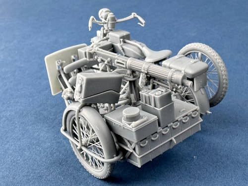 Copperstate Models 1/32 Vickers-Clynow MK.IV Motorcycle 3D Printer Kit COPB32003 (Military Vehicle)