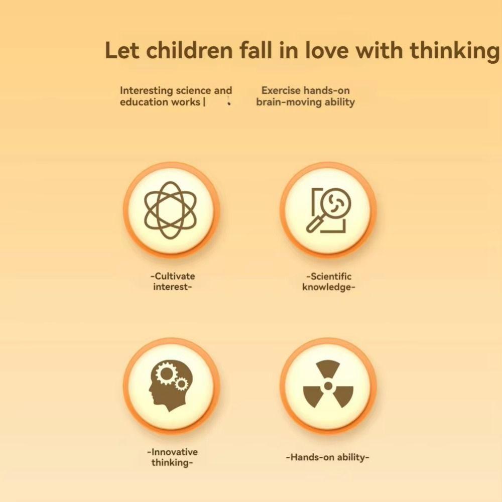 Steam Model Science Education Radio Handmade DIY Scientific Training FM Radio for Home