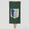 Adventure Anime A-Attack On A-Anime T-Titans Towel Drying Bath Towel Applicable To Light Swimming Camping Yoga Beach Out