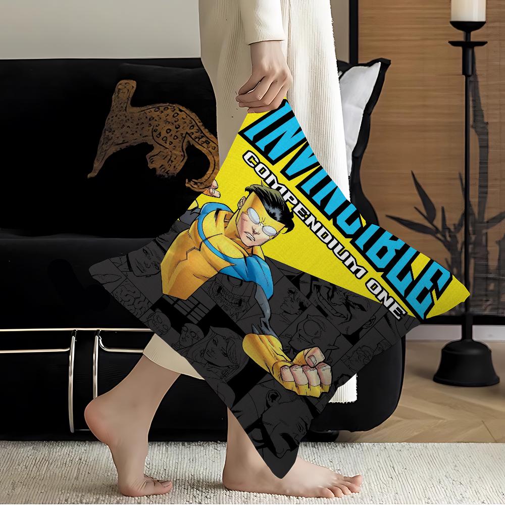 I-Invincible Cartoon Pillow Gift Home Office Decoration Pillow Bedroom Sofa Car Cushion CoverPillow Case