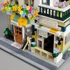 Non-Toxic 997Pcs Mini Garden Hotel Model Building Blocks City Street House Construction Micro Bricks Display Toys Children Adult