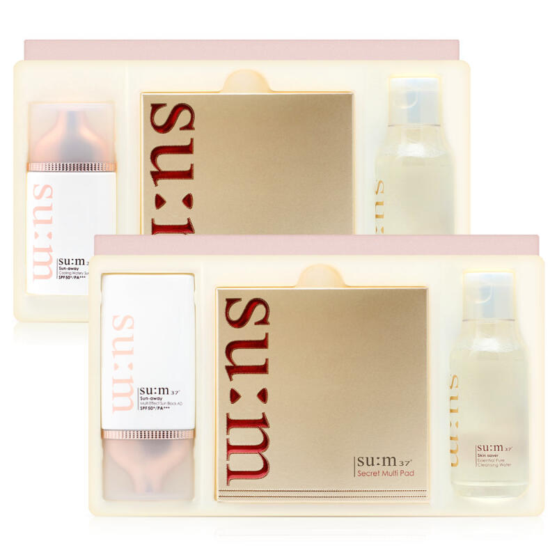 SUM37 Sun Away Sunblock AD Sunscreen Planning Set Cooling Watery