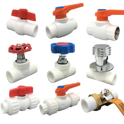 Ppr-Ventilhahnverbindung Heizung Wärmeschmelzschalter 20 25 32 Sanitärarmaturen