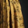 Antique Style Bamboo Pattern Satin Brocade Fabric Soft Drape Imitation Acetic Acid Fabric For Diy Sewing Hanfu Dress Cheongsam