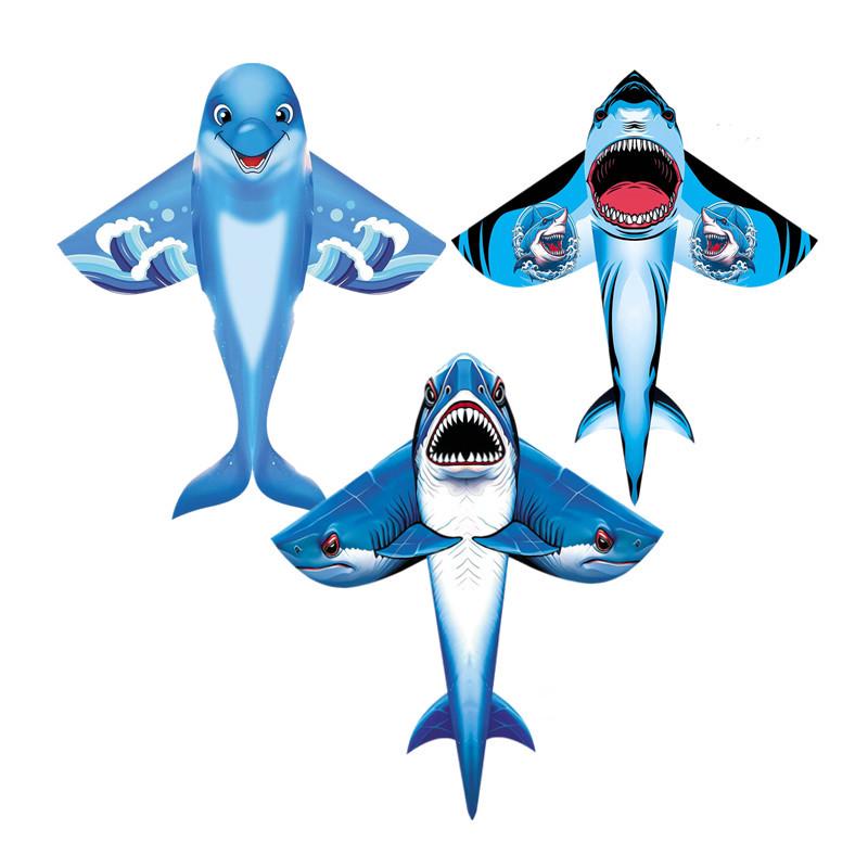 New Weifang Shark and Dolphin Kites - Easy-to-Fly Celebrity Kites