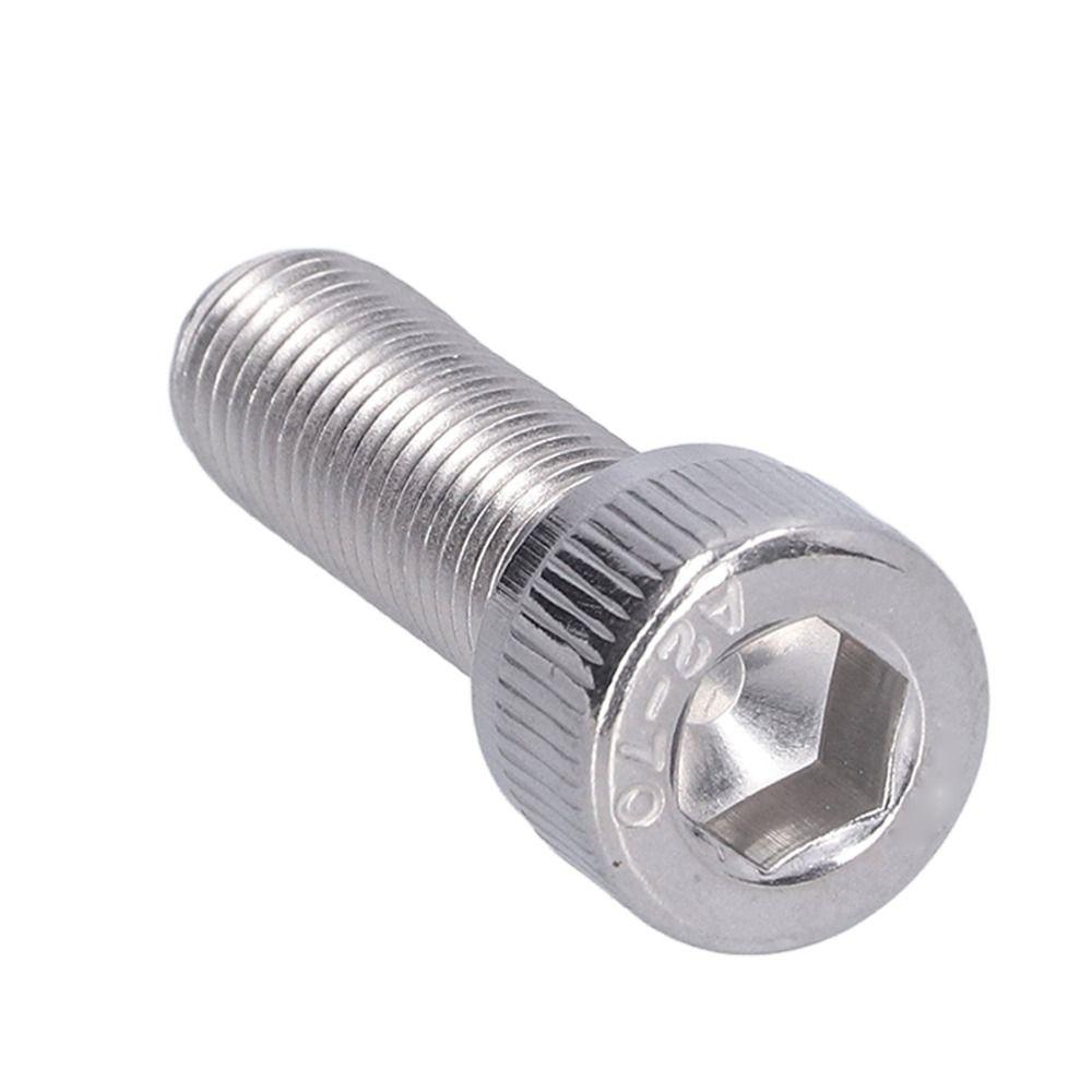 4PCS Stainless Steel Hex Socket Bolt Fastener Hardware  for Engineering, Construction and DIY