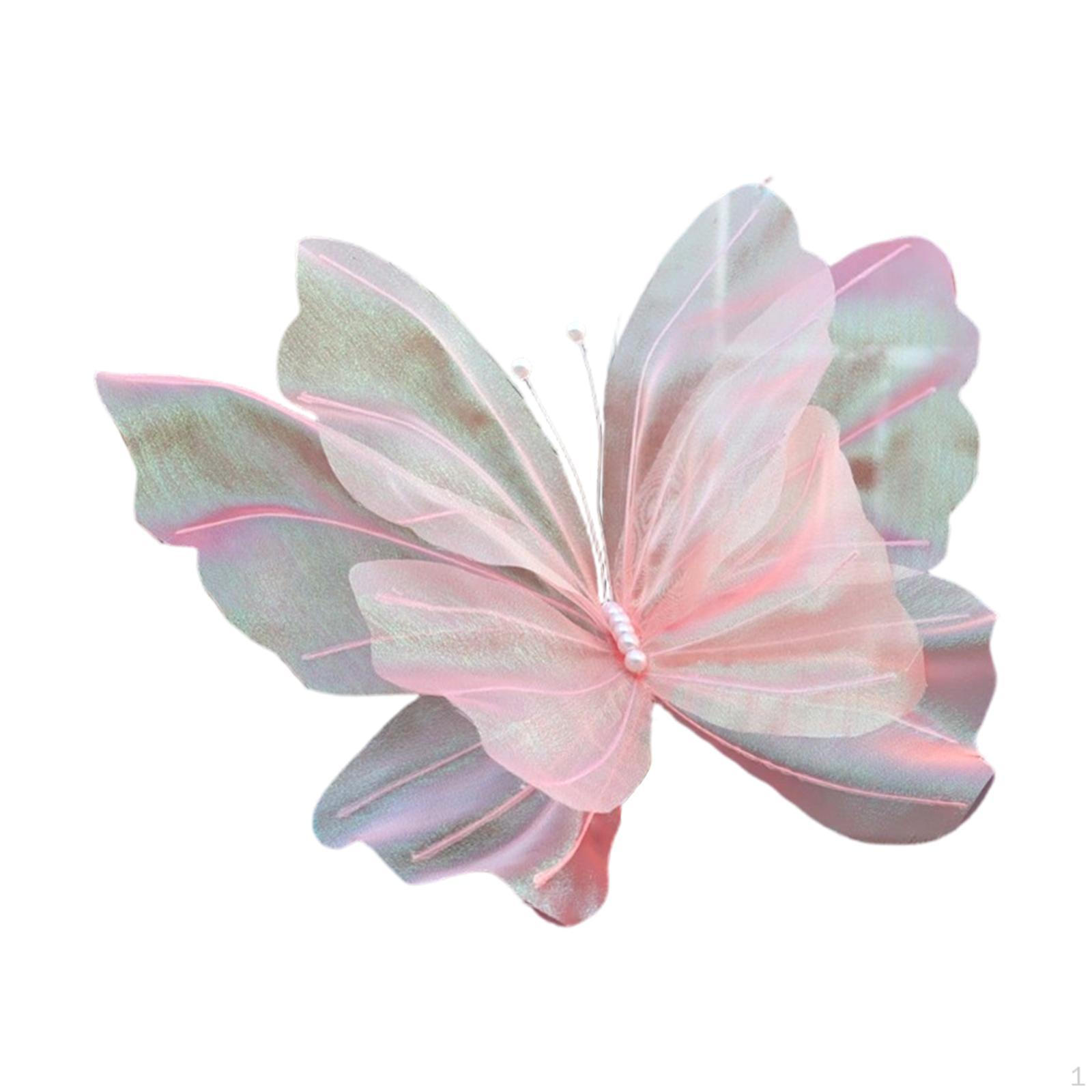 

Artificial Butterfly Decoration Marriage Decor DIY Crafts Anniversary Princess Pink