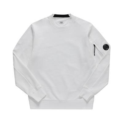 Cp Company 18cmSS023a 005086w 103 Diagonal LenS Waffen Herre Sweatshirt