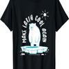 Make Earth Cool Again Polar Bear Design T-Shirt