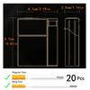 2-in-1 Cigarette Case Elegant Cigarette Box Aluminium Case Box for 20 Cigarettes Cigarette Box For Men Smoking Tool-No lighter