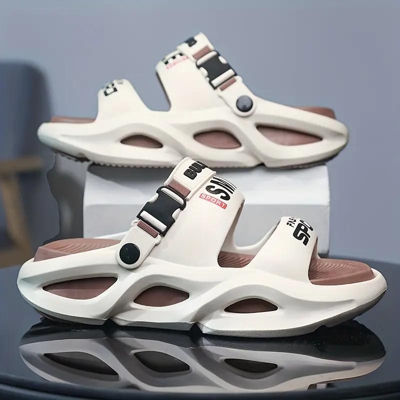 Modische Herren-Sommersandalen, super bequeme Plateau-Sandalen, geeignet für Indoor- und Outdoor-Aktivitäten